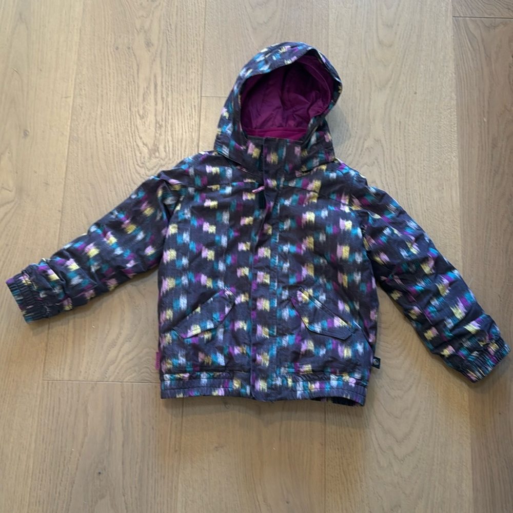 Burton girls ski jacket 5/6yrs